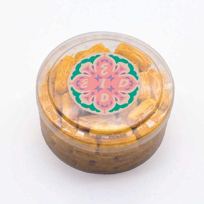 

Capricorn Design Sticker Label / Stiker Toples Lebaran isi 1 - SLB 014