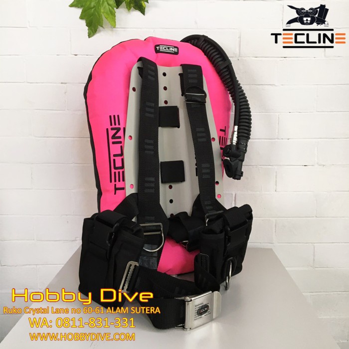 HOT SALE TECLINE BCD Donut 10 Ultra Light Travel Set Pink - Scuba Diving