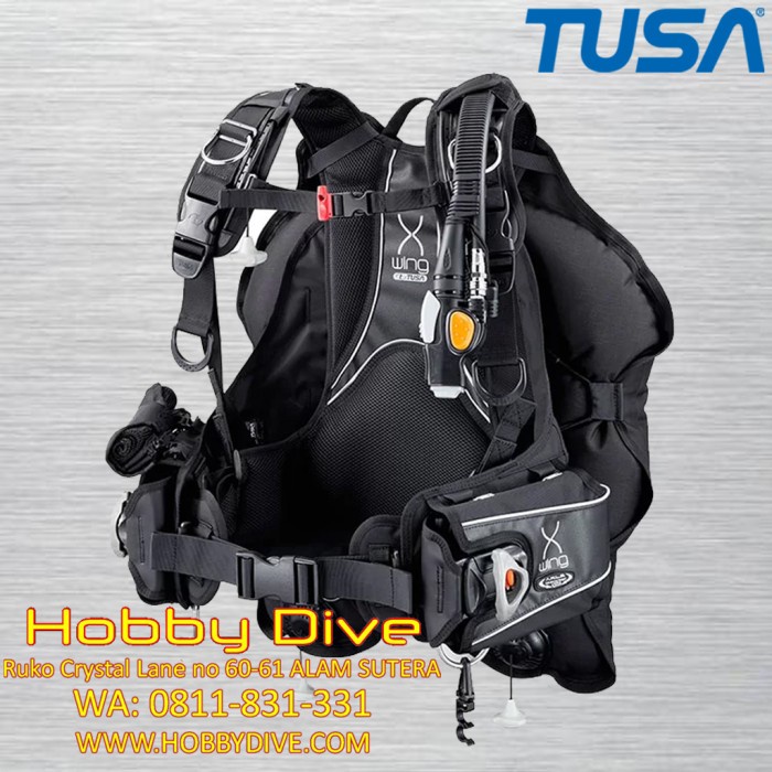 TERLARIS BCD Tusa X-Wing BJC-8000 Alat Diving Alat Selam