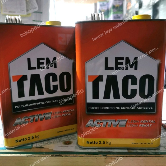 

Lem kuning serbaguna TACO Active 2,5kg