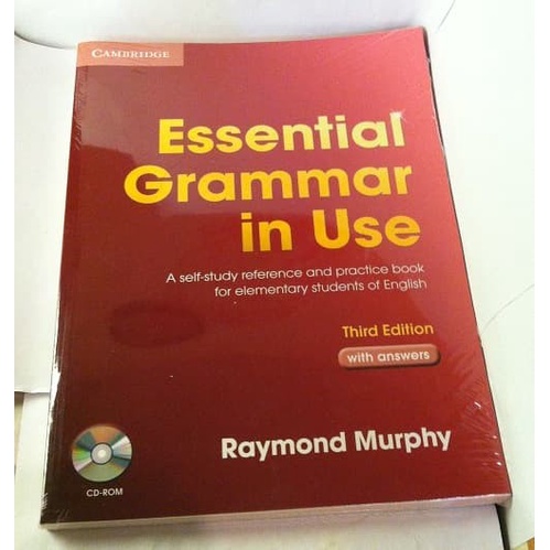 

TERBARU Essential grammar in use (level dasar) + Answer key + CD ROM HOT SALE!