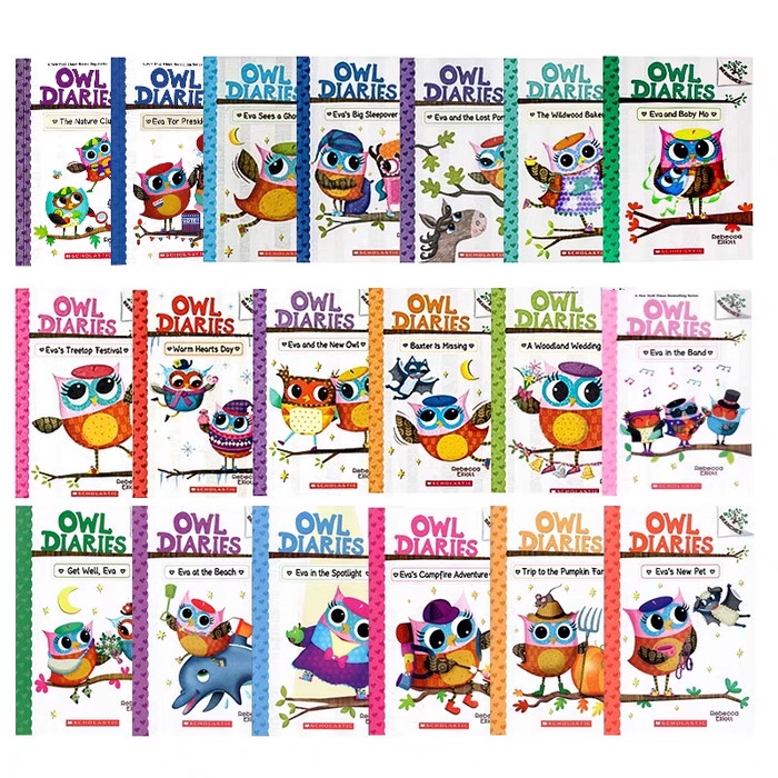 

TERBARU Owl Diaries 12 books .English children story book. BISA GOSEND!