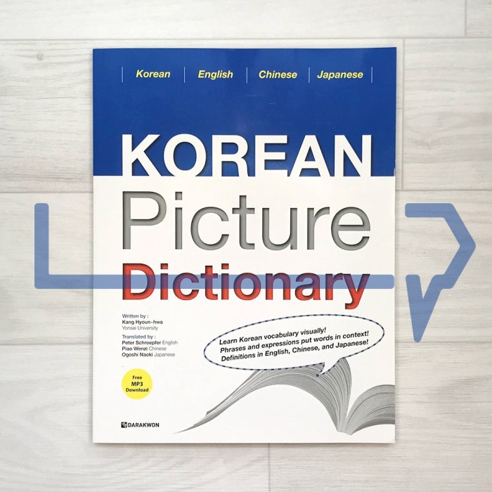 

TERBARU Korean Picture Dictionary English, Chinese, Japanese