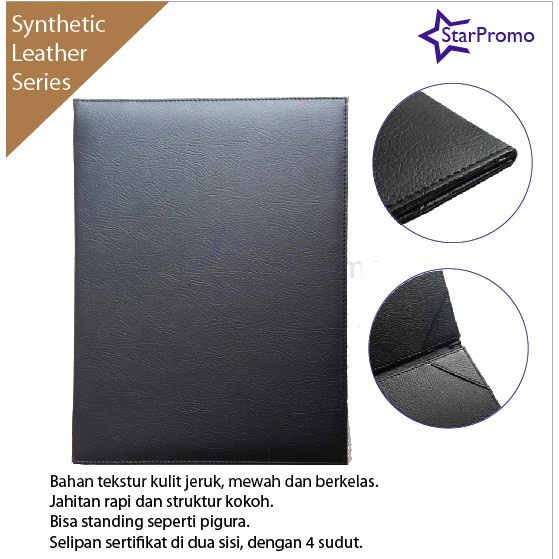 

Map Sertifikat Kulit Exclusive Certificate Holder A4 Folio Plakat Kode 497