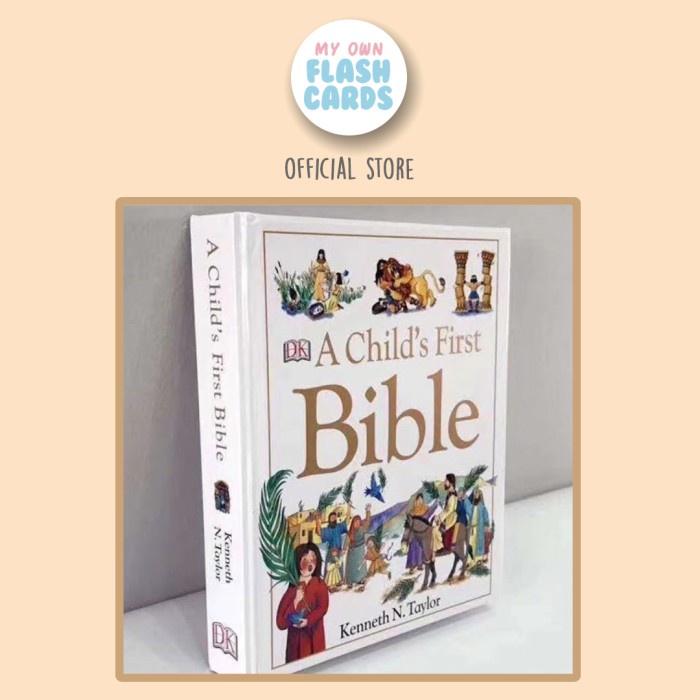

Ready A Child'S First Bible Hardcover Dk Kenneth Taylor Buku Cerita Alkitab