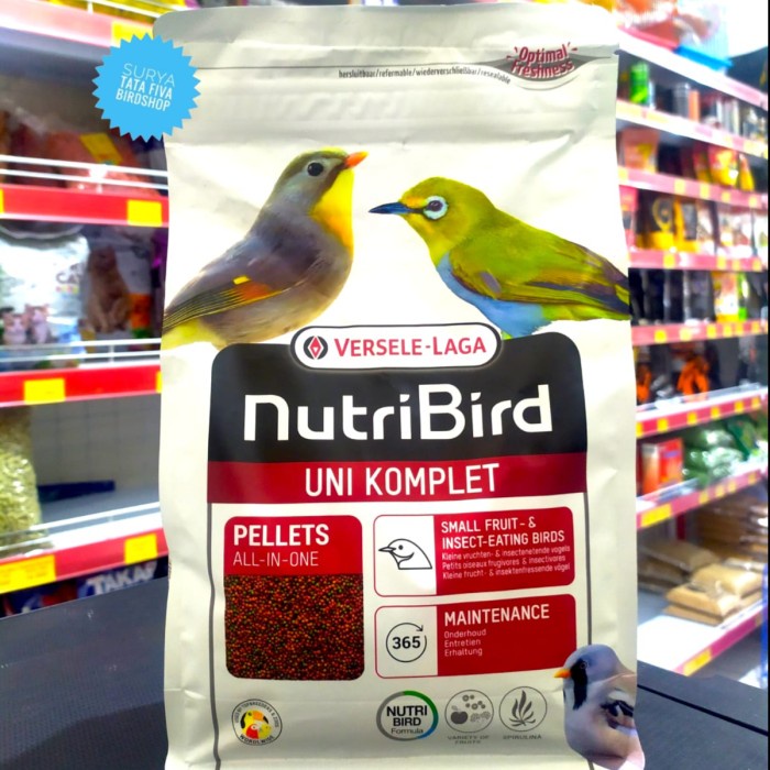 Sale Terbatas Nutribird Uni Komplet 1Kg Import Voer Pakan Burung Murai Pleci Tledeka Aman