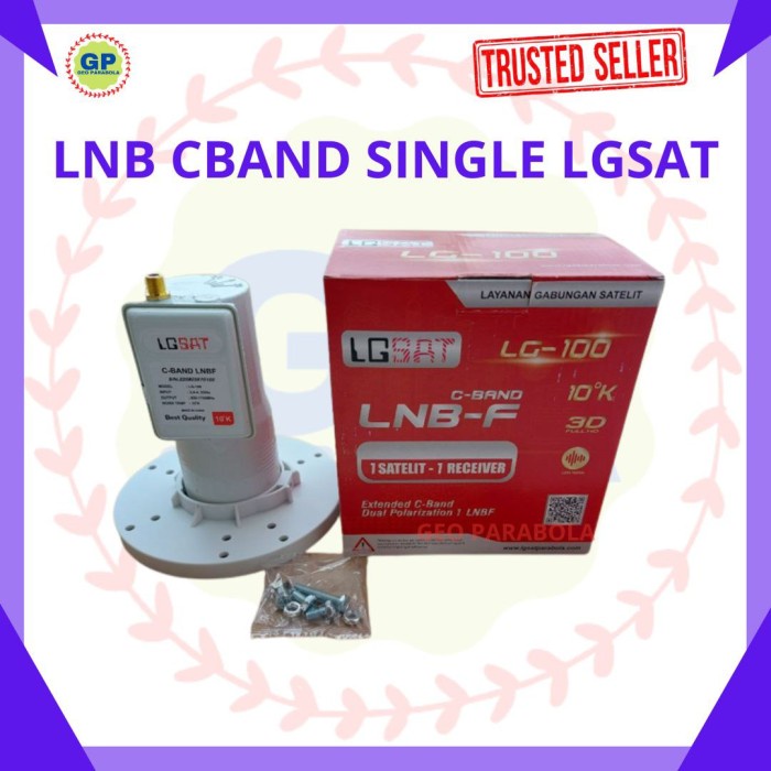 LNB+BRAKET C BAND LGSAT SINGLE OUTPUT