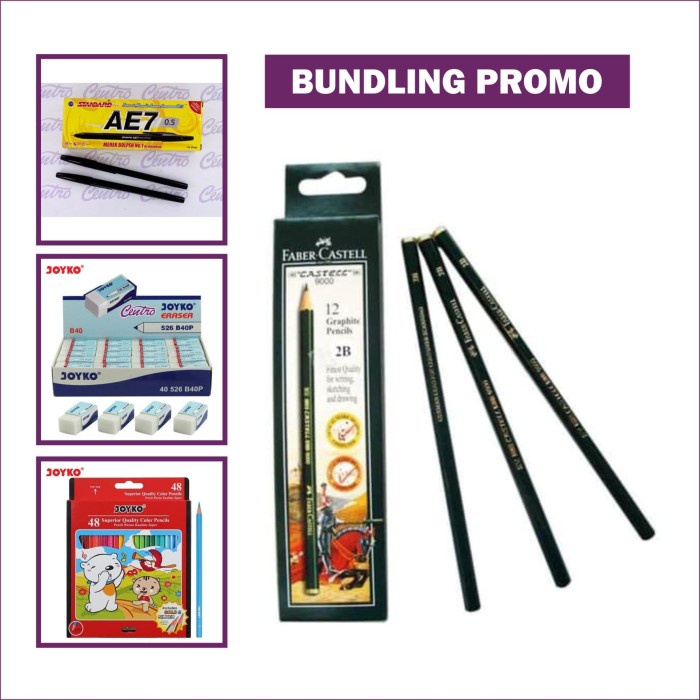 

BOOM SALE Paket Back To School Alat Tulis & Mewarnai Pensil Bolpen Penghapus