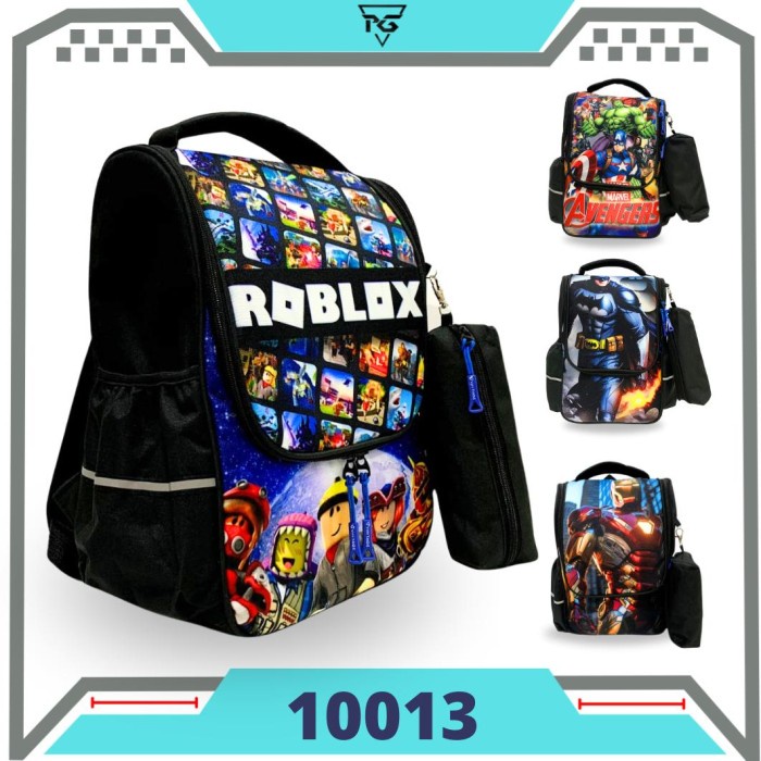 

PRODUK TERBATAS Tas Sekolah Anak Laki Laki TK-PAUD karakter Roblox Ransel Ngaji Anak Cowok Keren