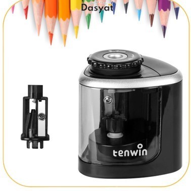 

DISKON DOS Rautan Pensil Listrik Otomatis Serutan Alat Tulis Kantor Sekolah Electric Pencil