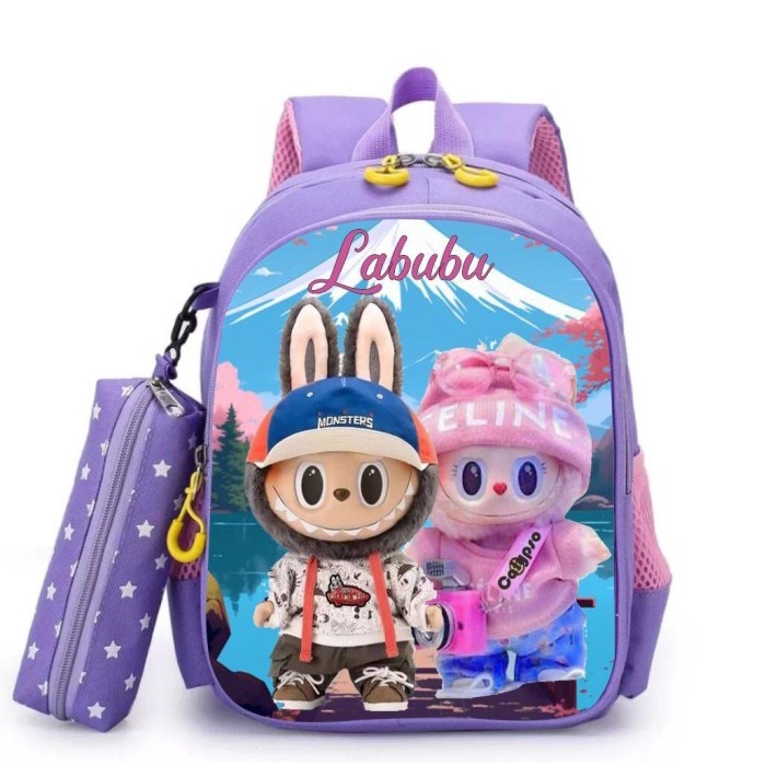 

PROMO ITA Tas Ransel Sekolah Anak Perempuan TK dan SD KARAKTER LABUBU NEW VIRAL Kualitas Premium