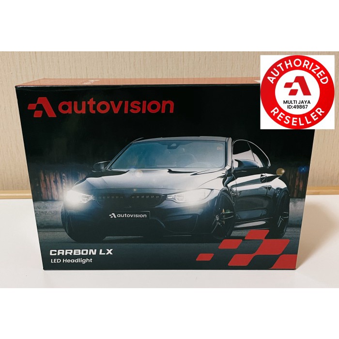 Led 9012/Hir2 Carbon Lx Autovision 63 Watt Untuk Yaris Lele/ Brio Rs