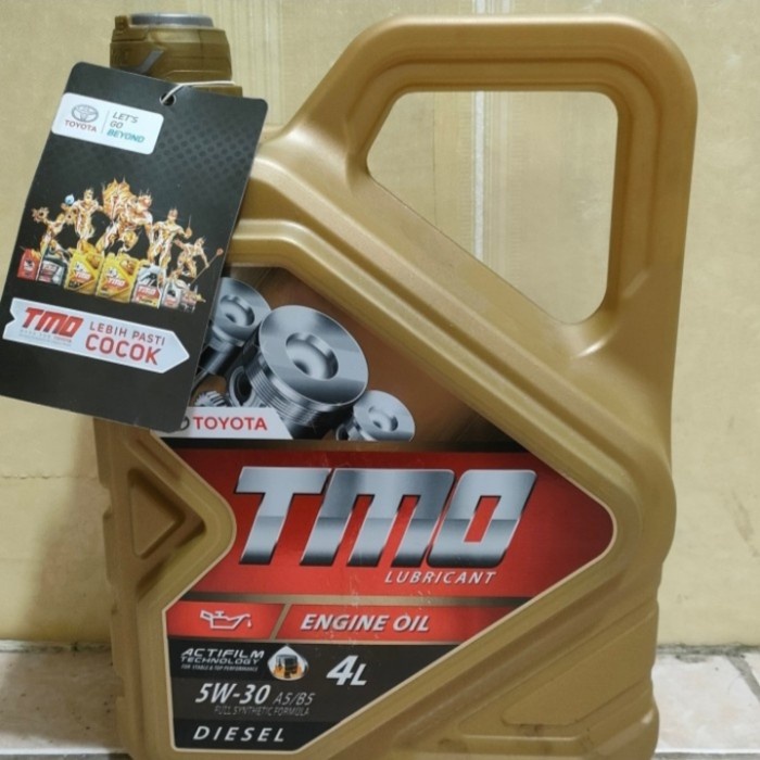 Oli Tmo (Toyota 5W-30 Diesel ) ,Full Synthetic ,4Liter ,Original