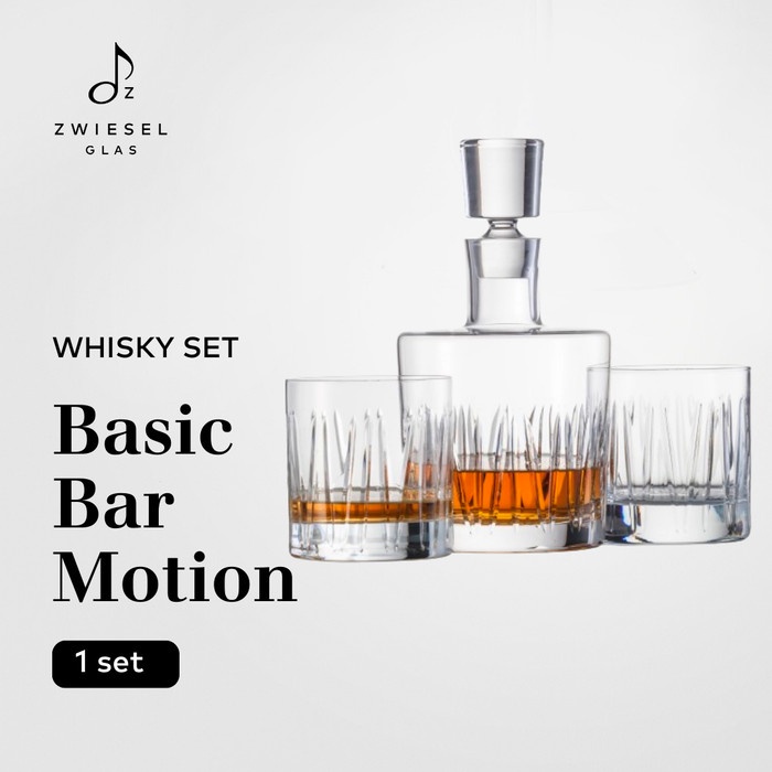 TERBARU Zwiesel Glass Basic Bar Motion - Whisky Set BISA GOSEND