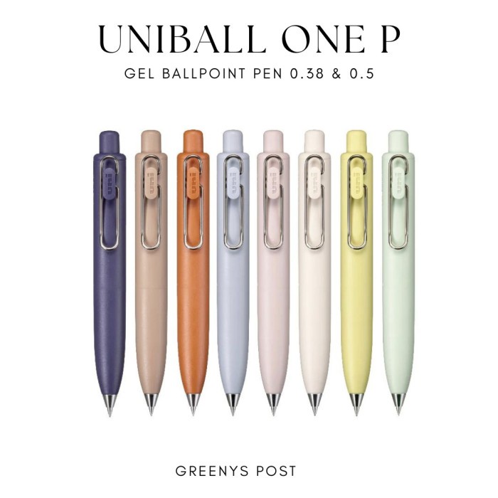 

TERBARU! Uniball One P UMN-SP Gel Pen 0.38 0.5 mm Pulpen Ballpoint Gel (Sale)
