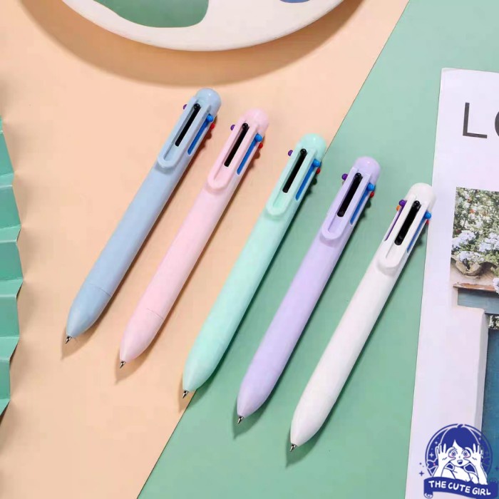 

HOT SALE! Pulpen Mekanik 6 warna pastel body Mechical 0,7mm Ujung Bundar