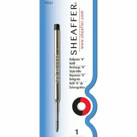 

Sheaffer Ballpoint Refill "K" Style - Black Medium - Blister Card