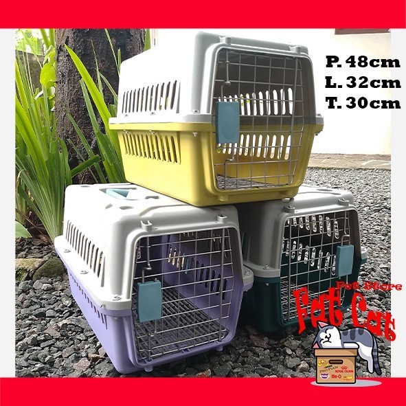 Pet cargo pet carrier kucing anjing - kandang kucing - cargo kucing