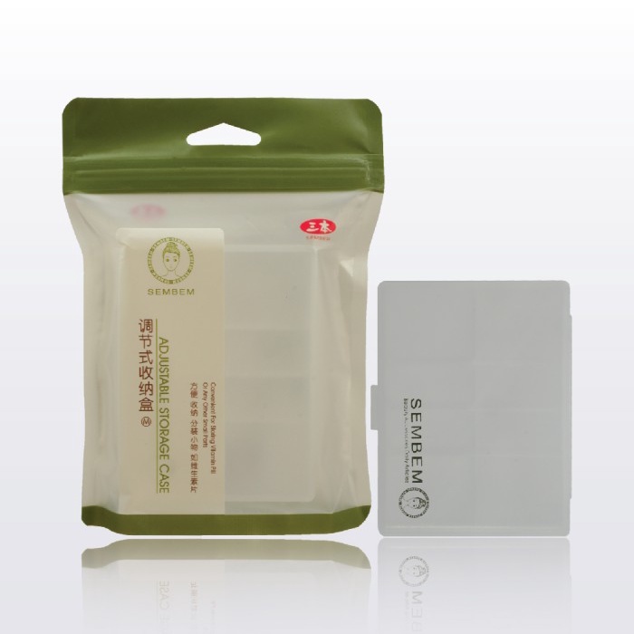 SEMBEM Container Pill Box adjustable Storage Case S0060