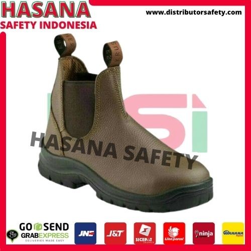 Sepatu Safety Krusher Nevada Brown
