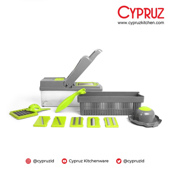 Promo Terbatas Cypruz Dicer + Slicer Set Si-0180 Aman