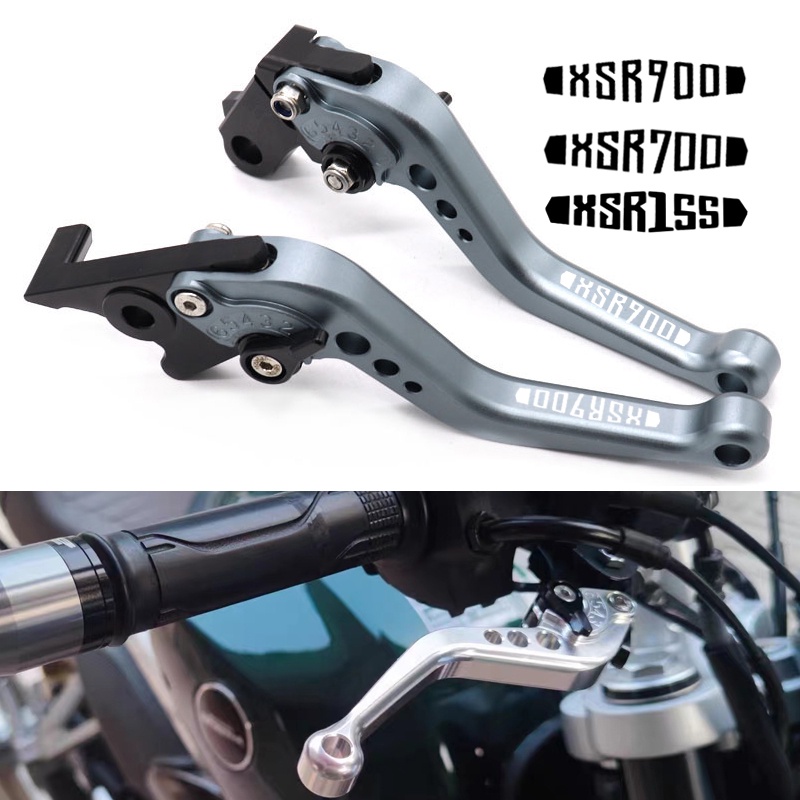 PRF Motorcycle Accessories Aluminium Handles Lever Brake short Clutch Levers for YAMAHA XSR155 XSR70