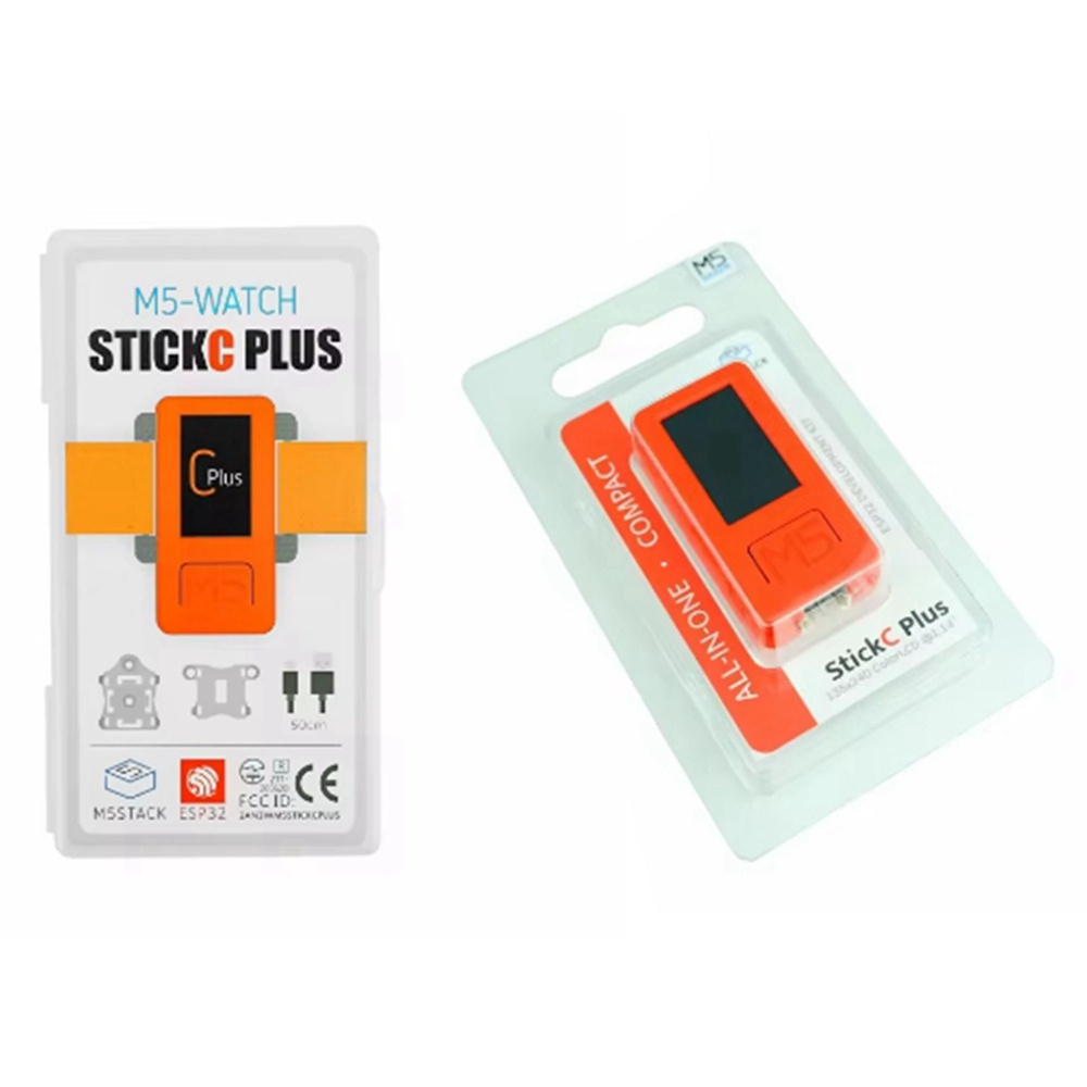 PRF Official M5StickC PLUS ESP32-PICO PLUS with Watch Accessories Mini IoT Development Kit