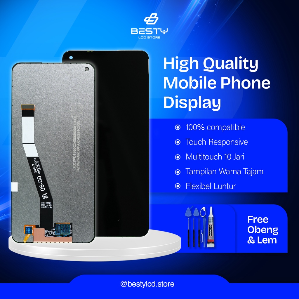 Lcd Xiaomi Redmi Note 9 Full Set