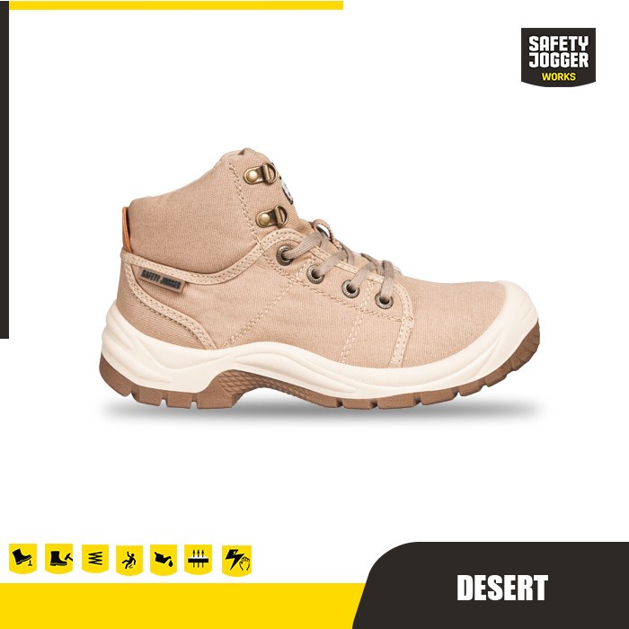 Sepatu Safety Jogger Desert