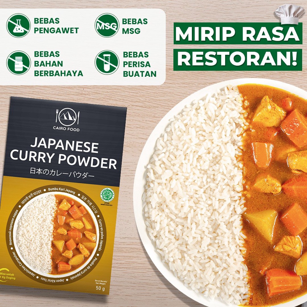 

Bumbu Kari Jepang Premium Untuk Profesional - Cairo Food