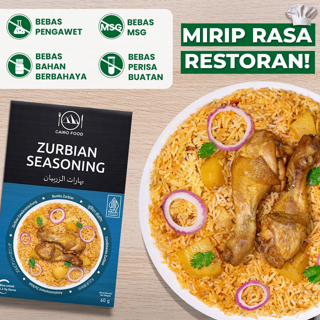 

Bumbu Zurbian Premium Untuk Profesional - Cairo Food