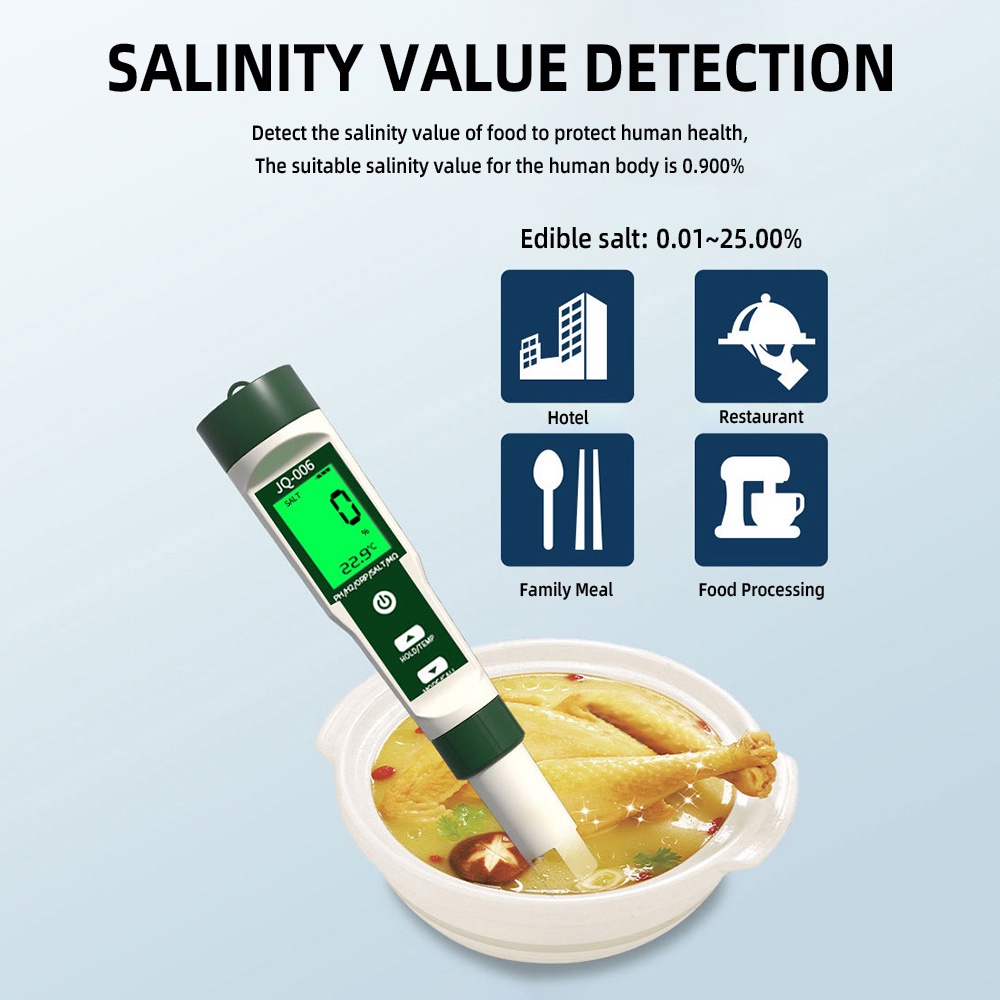 EYE 10 in one  Multifunctional Water Quality Test Pen PH/TDS/EC/salinity/S.G/ORP/hydrogen-rich H2/M 