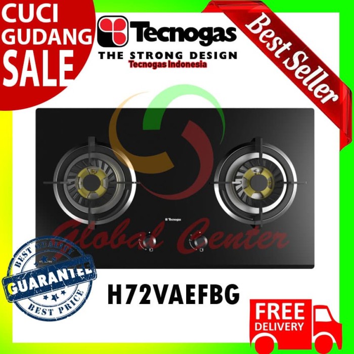 TECNOGAS KOMPOR TANAM INDUKSI 2 TUNGKU H72VABG