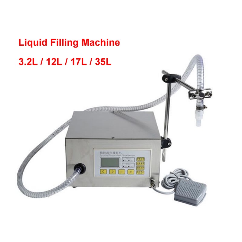 SINE 220V CNC Filling Machine 3.2L 12L 17L 35L Automatic Paste Liquid Honey Filler 135W Single Head