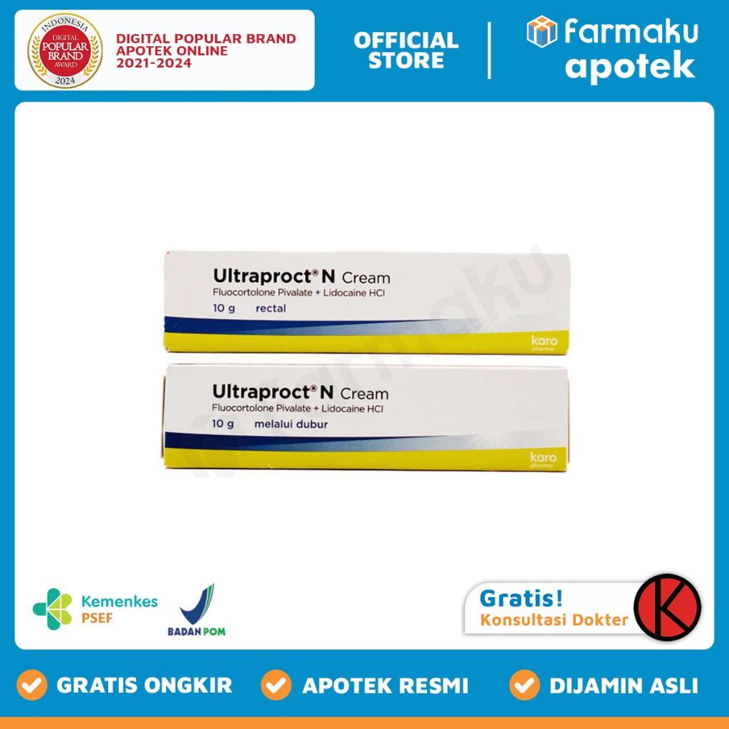 Ultraproct N Cream 10 gr - BHL