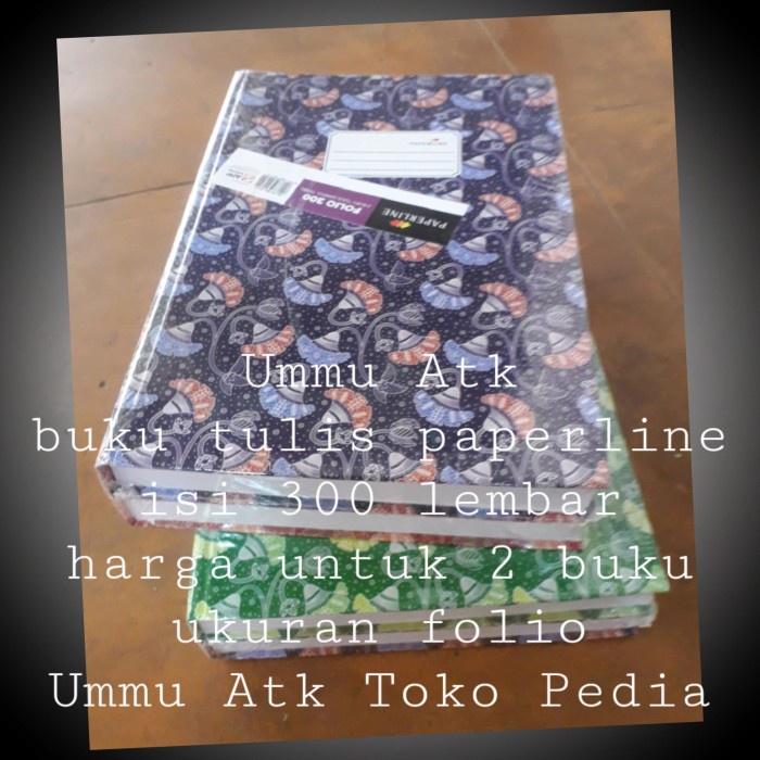 

Buku Tulis Folio Isi 300 Lembar