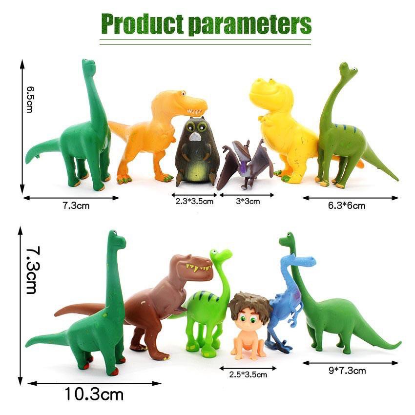 Limited Edition Mainan Anak Dinosaurus Tarzan Set Isi 12Pcs Dino Jungle Tarzan