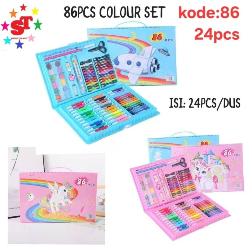 

Gratis Ongkir Crayon Set Isi 86 Pcs / Edukasi -