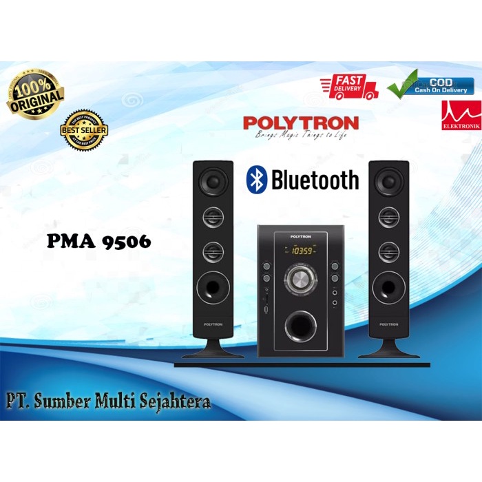 CUCI GUDANG SPEAKER AKTIF POLYTRON PMA 9506 PMA-9506 OZ670