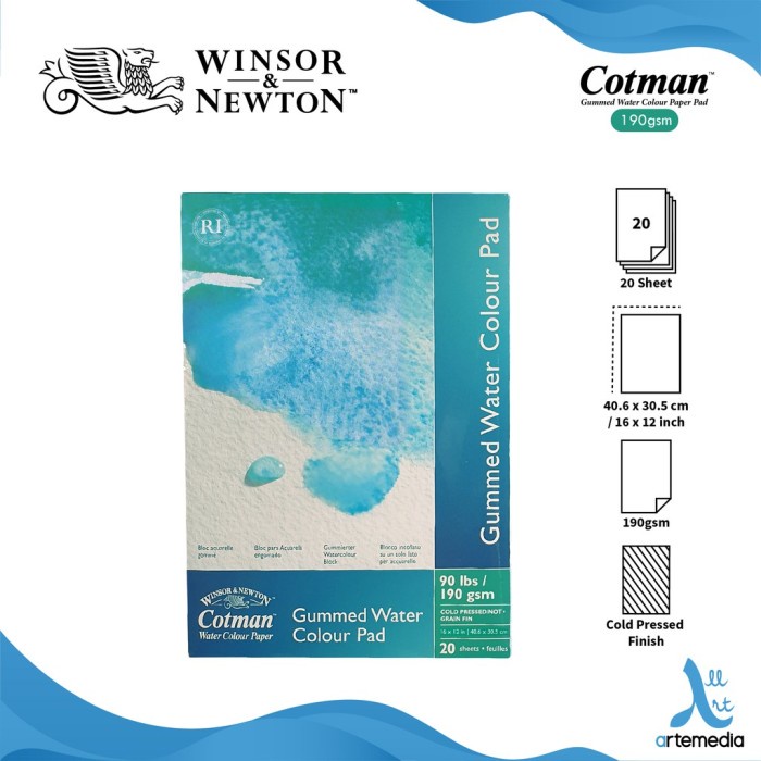 

Sale Winsor & Newton Cotman Watercolor Pad Kertas Cat Air
