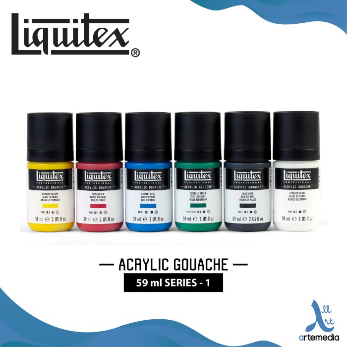 

Sale Cat Akrilik Liquitex Acrylic Gouache 59Ml Series 1 Color Paint - 02/02
