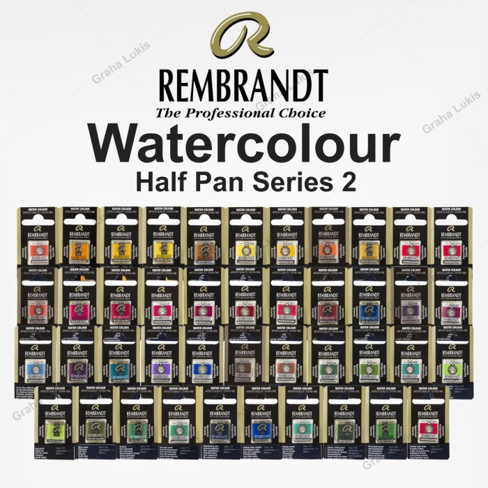 

Sale Rembrandt Watercolour Half Pan - Series 2