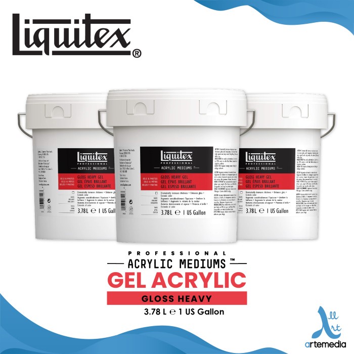 

Sale Medium Cat Akrilik Liquitex Professional 3,78 Liter Gel Acrylic Medium
