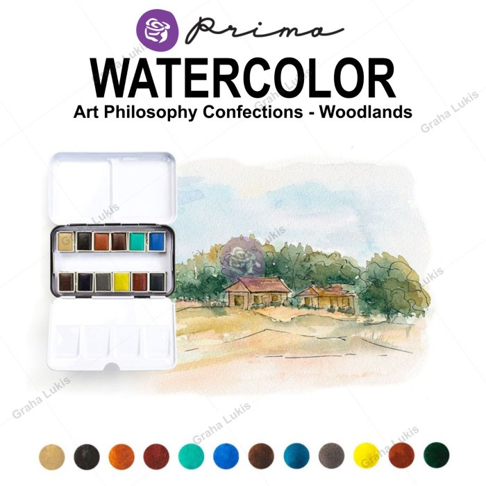 

Sale Prima Watercolor - Art Philosophy Watercolor Confections Woodlands