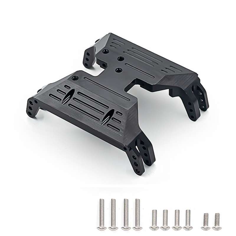 KYOMA Metal Chassis Skid Plate Center Transmission Gearbox Mount Base For Axial Capra UTB10 1.9 UTB 