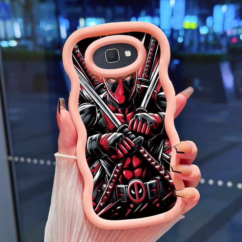 Casing Hp Untuk Samsung J7 Prime Case Softcase Kesing ponsel Warrior pisau ganda Cesing terbuat dari