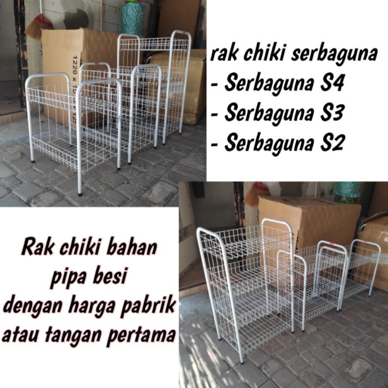 Tahan Lama Rak Chiki Serbaguna Snack Murah/Keranjang Jajan/Rak Toko Jualan/Rak Penyimpanan/Rak