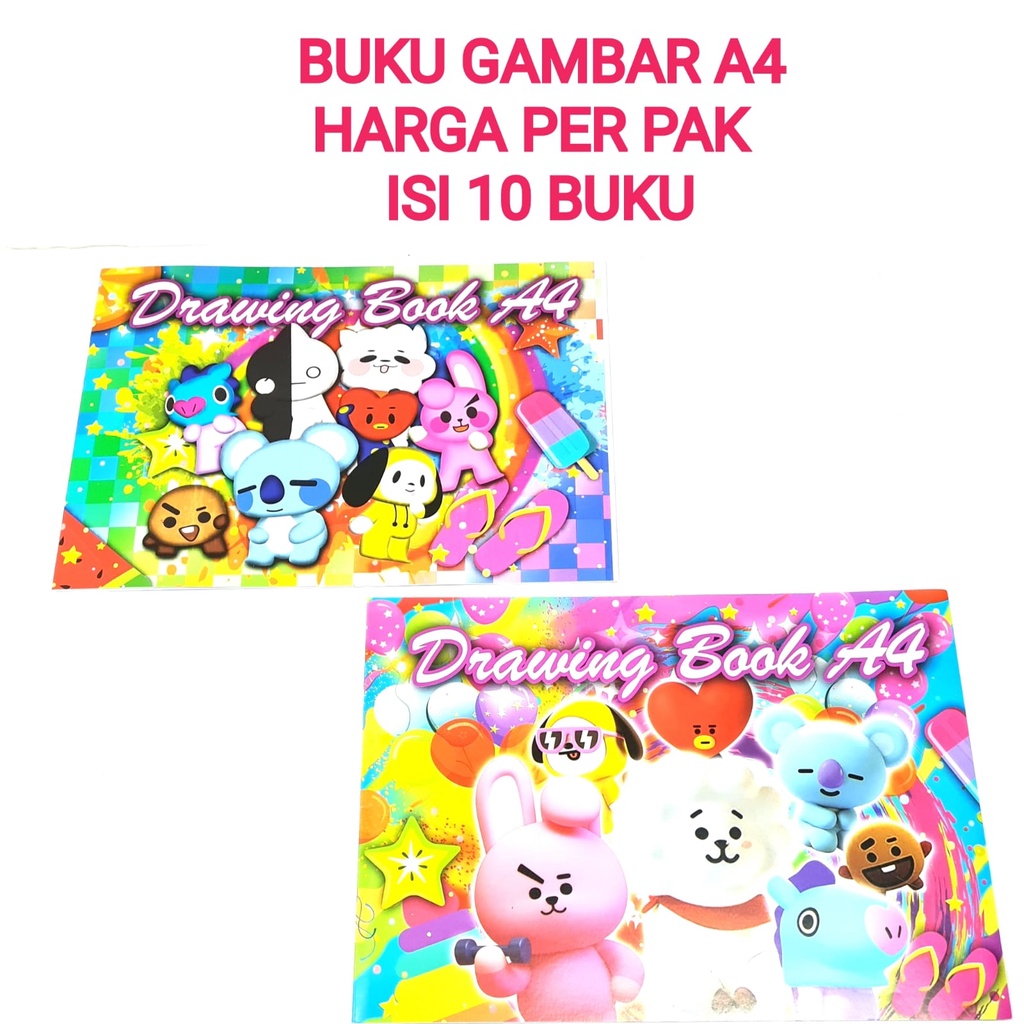 

Buku Gambar A4 HVS Isi 10 Buku