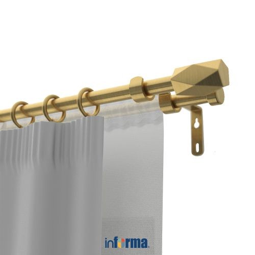 Informa - Informa 130-250 Cm Rel Gorden Double Geo - Brass