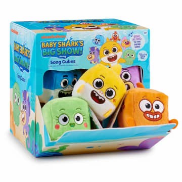 Mainan Anak WoWWee Baby Shark Song Cube Bersuara Satuan Boneka Plush